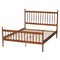 Baxton Studio Deance Retro-Modern Walnut Brown Finished Wood Queen Size Platform Bed 245-13441-ZORO - alternate 5